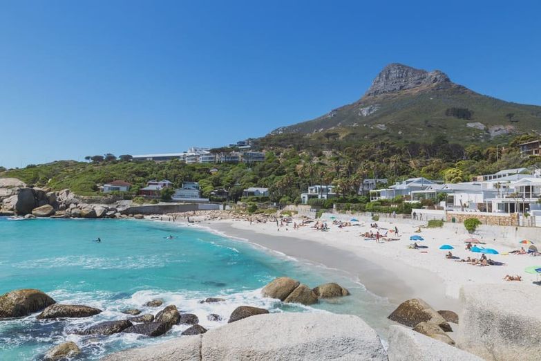 vista de playa en ciudad del Cabo