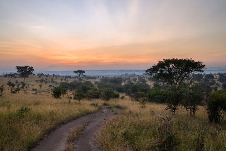paisaje en Uganda